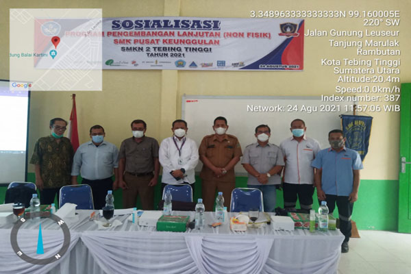 SMK N 2 Tebing TinggiSosialisasi Program Pengembangan SMK Pusat Keunggulan